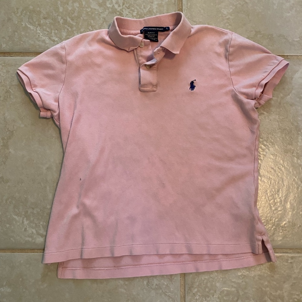 Boys Large Polo Dress Shirt